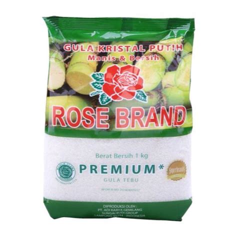 Jual Rose Brand Gula Pasir Putih Premium [1 Kg] Di Seller Sunny Shop 88 ...