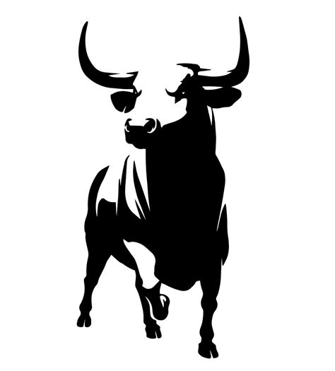 Bull Silhouette SVG PNG JPG Digital Download - Etsy