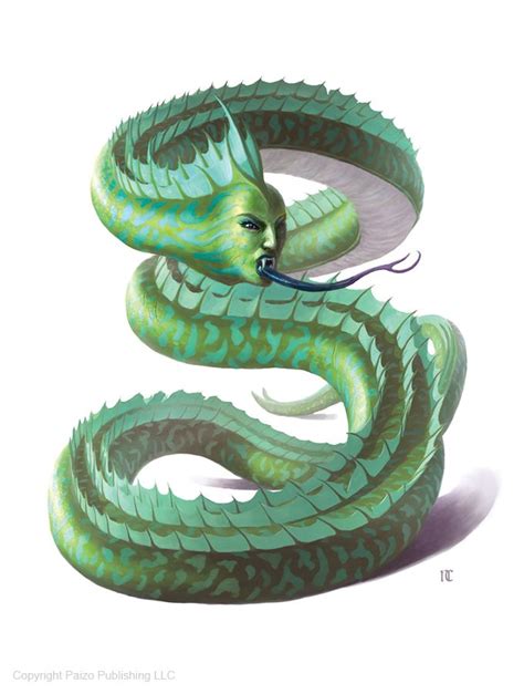 Monster artwork, Naga, Fantasy creatures