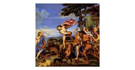 Titian Bacchus and Ariadne Poster | Zazzle