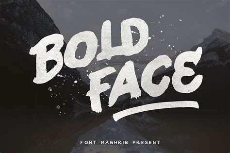 Bold Face (139901) | Other | Font Bundles