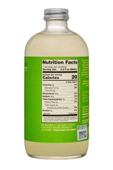 Coconut Water Kefir - Young Coconut | Thirty-Two Degrees | BevNET.com ...