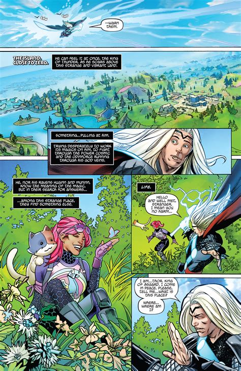 Read Fortnite X Marvel - Nexus War: Thor (2020) Issue #1 Online - All Page