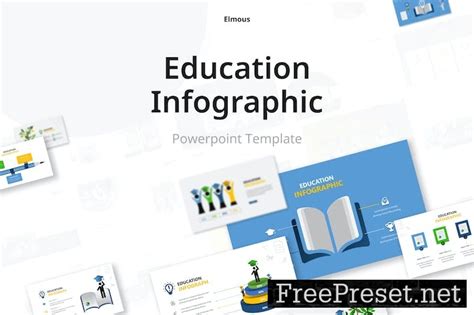 Education Infographic Powerpoint Template 4XHK2J3