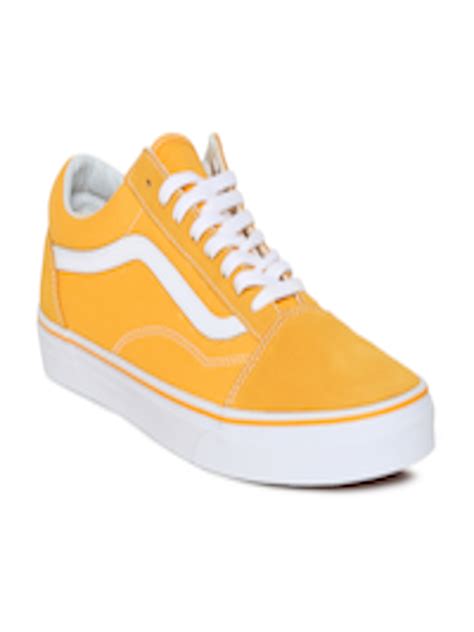 Buy Vans Unisex Yellow OLD SKOOL Sneakers - Casual Shoes for Unisex ...