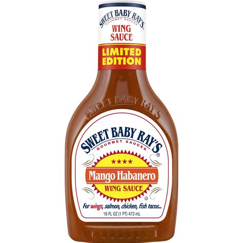 Sweet Baby Ray's Mango Habanero Wing Sauce, 16 fl oz - Walmart.com