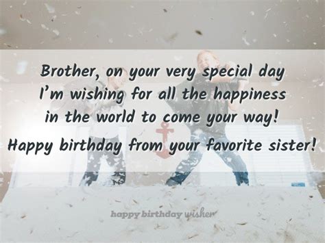 Happy Birthday Brother From Sister Images