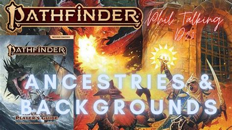 Pathfinder 2e Advanced Players Guide Review - Ancestries & Backgrounds ...