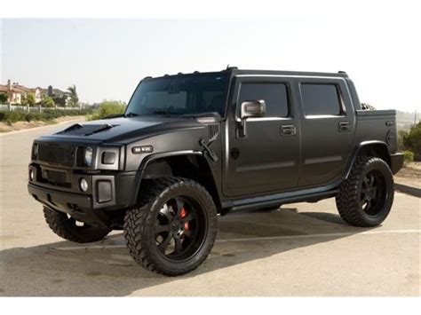 Black Hummer H2 SUT | BİGSPORTRUCK