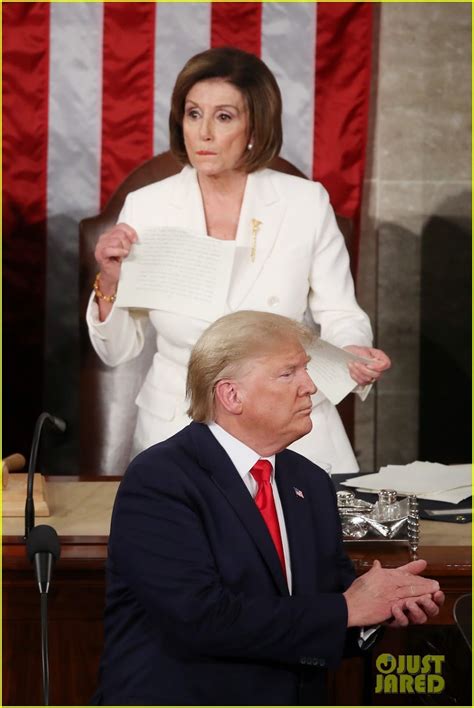 Nancy Pelosi Tears Up Donald Trump's State of the Union 2020 Speech ...