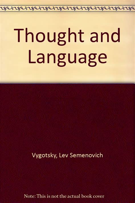 Thought and Language: Vygotsky, Lev: Amazon.com: Books