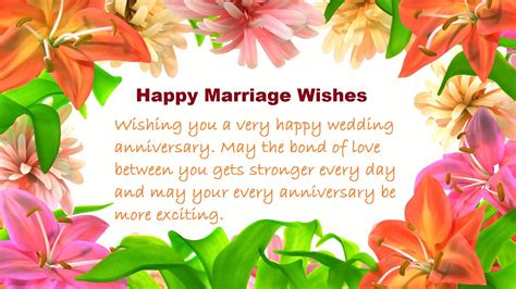 Happy Marriage Anniversary Wishes&Quotes Wallpaper | Wedding wishes ...