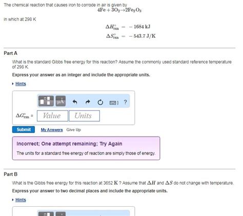 Solved The chemical reaction that causes iron to corrode in | Chegg.com