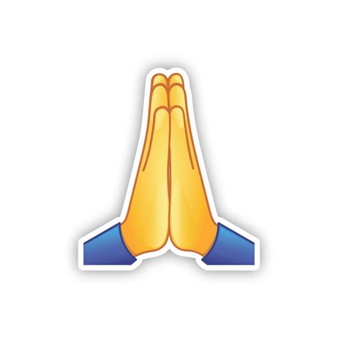 Praying Emoji Hands | Choose Your Emoji | For Yard Décor – SignWay ...