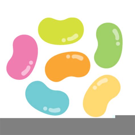 Jelly Beans Svg Bundle, Clipart Jelly Beans, Easter Clipart, Candy ...