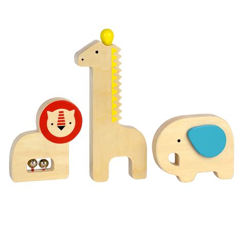 Musical Menagerie Wooden Animal Instruments – Project Nursery