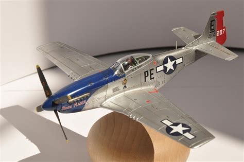 Mustang Airfix 1/72 - finish metal - iModeler