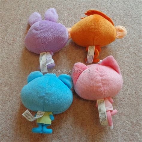 Wholesale Waybuloo Monkey Cat Rabbit Bear Plush Toy Set De Li Yojojo ...