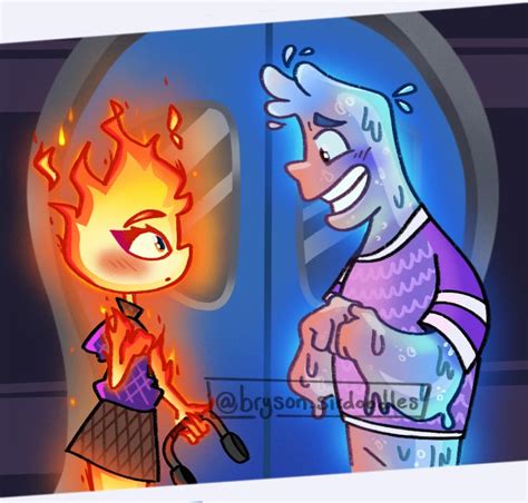 Elemental (Ember and Wade) by brysonsirdoodles on DeviantArt