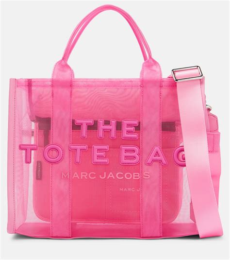 Marc Jacobs The Small Mesh Tote Bag in Pink | Lyst UK