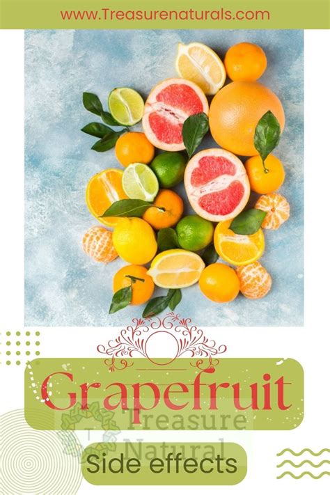 Grapefruit: side effects - TreasureNatural