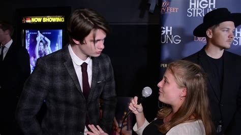 Nicholas Galitzine Interview at High Strung Movie LA Premiere - YouTube