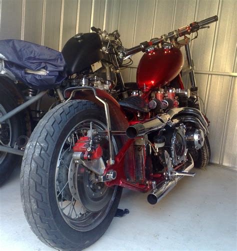 Custom Suzuki GS1000 1980 Hardtail Chopper Uncle Bunt Hardtail Frame ...