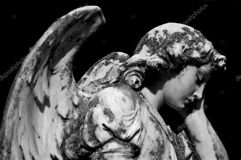 Sad Angel Statue