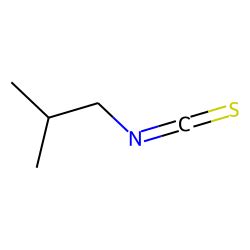 Isobutyl isothiocyanate (CAS 591-82-2) - Chemical & Physical Properties ...