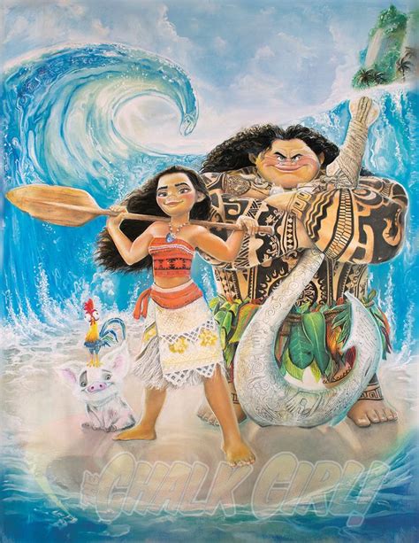 Image result for moana painting | Disney drawings, Moana concept art ...