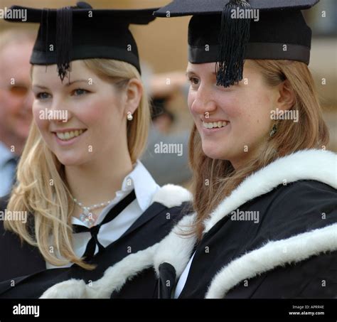 Oxford University graduates at graduation day ceremony Stock Photo - Alamy