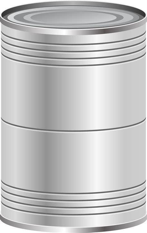 Tin can clipart design illustration 9342636 PNG