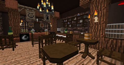 Minecraft Pub/Tavern (Modded) : Minecraft