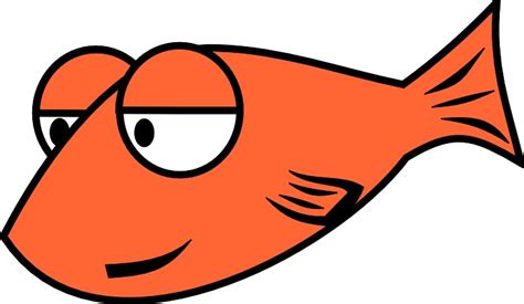 Orange Fish Cartoon - ClipArt Best