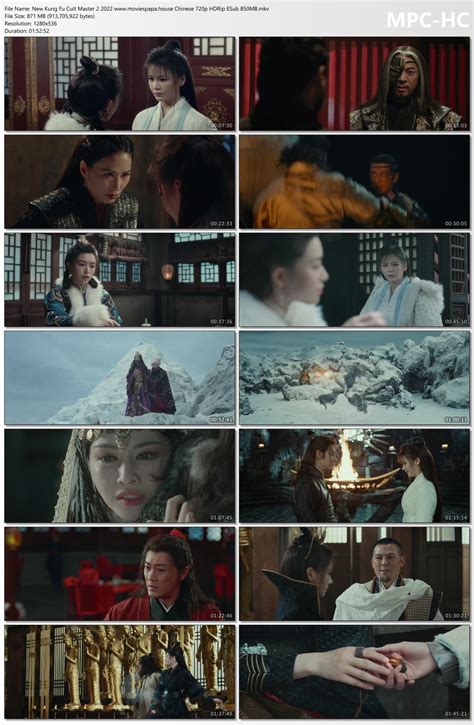 New Kung Fu Cult Master 2 2022 Chinese 720p HDRip ESub 850MB