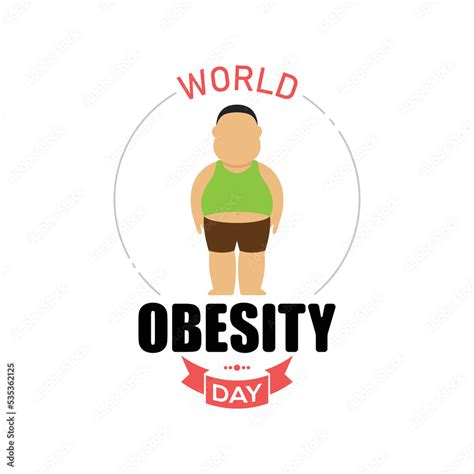 World obesity day flyer design good for world obesity day celebration ...