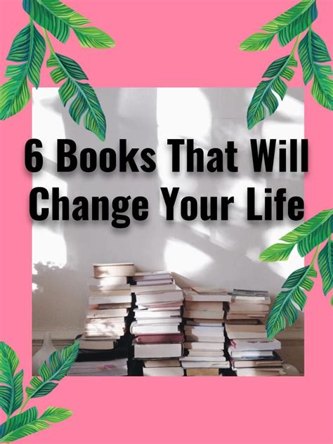 6 Books That Will Change Your Life — HEYITSMEKMAC