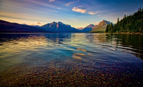 McDonald Lake Glacier National Park Wallpapers - Wallpaper Cave