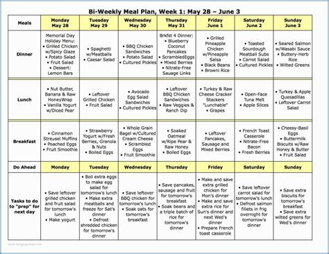 Printable Diabetic Meal Plan For A Month - PrintableDietPlan.com