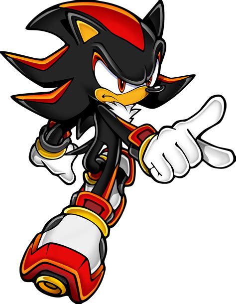 Sonic Art Assets DVD - Shadow the Hedgehog - Gallery - Sonic SCANF