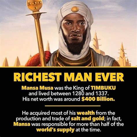 Mansa Musa Net Worth - LukasafeWinters