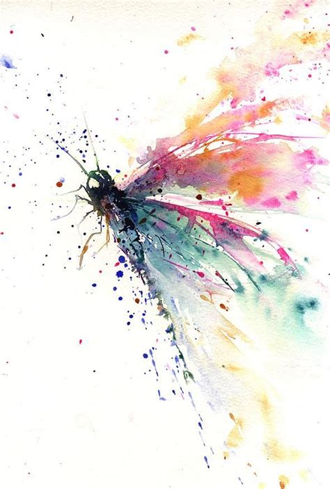 Image result for dragonfly watercolor painting | Dragonfly wall art ...