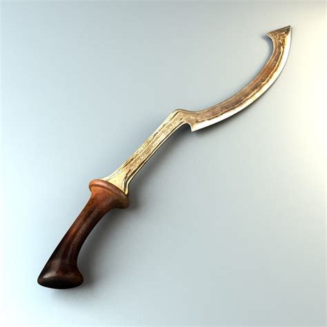 3ds max egyptian khopesh