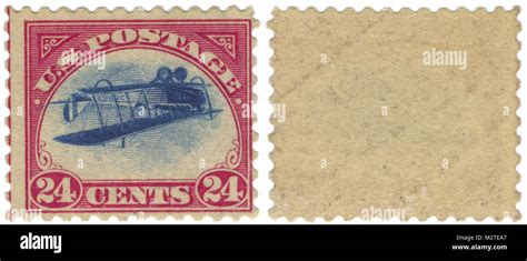 Inverted Jenny Stamp #6 Stock Photo - Alamy