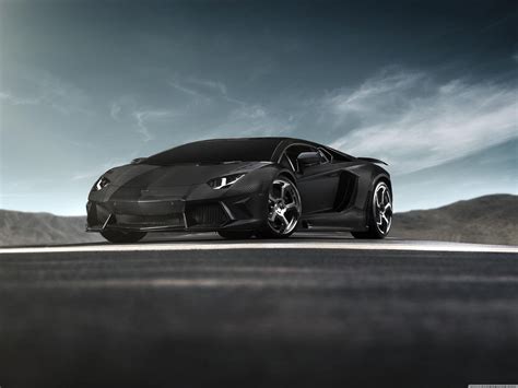 Black Lamborghini HD Wallpapers - Top Free Black Lamborghini HD ...