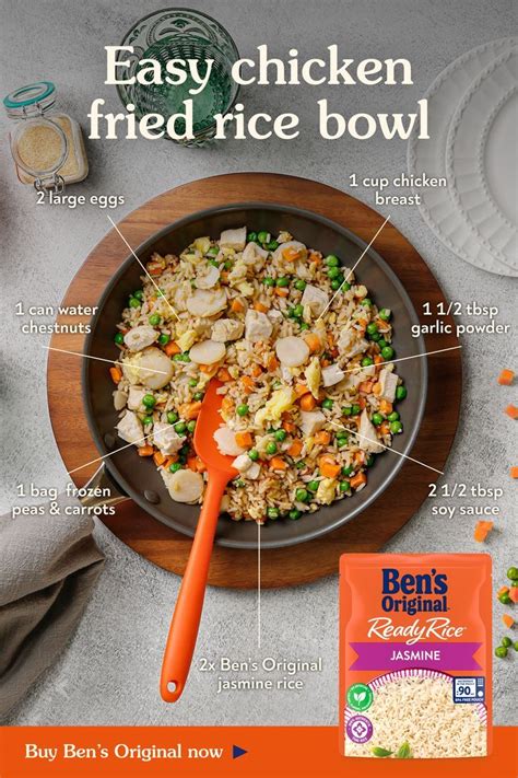 Easy Chicken Fried Rice | Chicken fried rice easy, Easy healthy meal ...