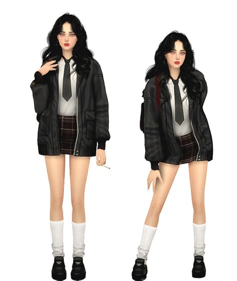 𝚃𝙷𝙴 𝚔𝙸𝙼𝚂 𝟺 | School Uniform Lookbook #5