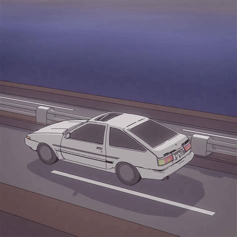 Download Toyota Ae86 Car Anime Wallpaper | Wallpapers.com