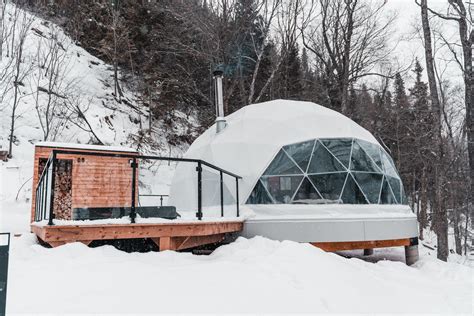 Dômes Charlevoix est un nouveau concept d'hébergement écoluxueux qui ...