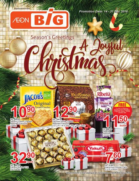 AEON BiG Christmas Promotion Catalogue (14 December 2018 - 31 December ...